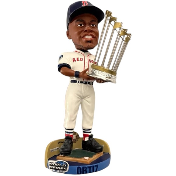 DAVID ORTIZ Bobblehead Boston Red Sox 2004 World Series Champions Big Papi MLB - Picture 5 of 14